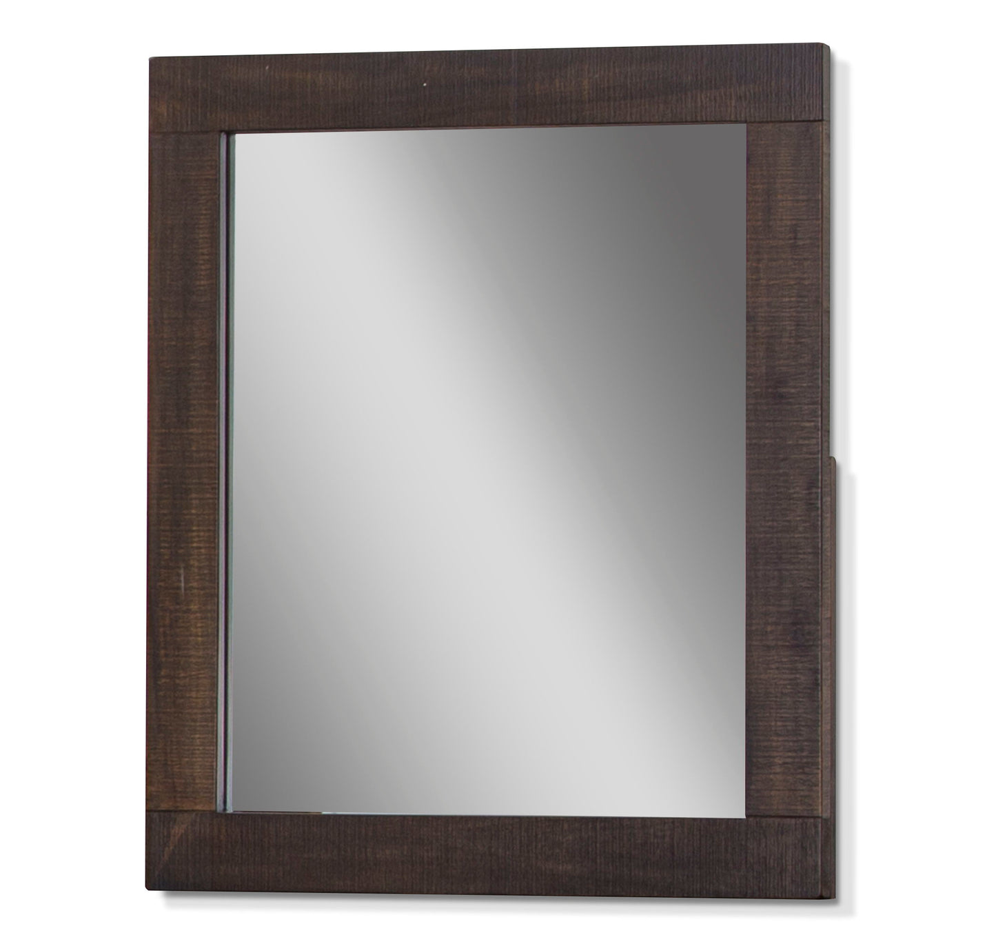 Ranch House - Mirror - Dark Brown