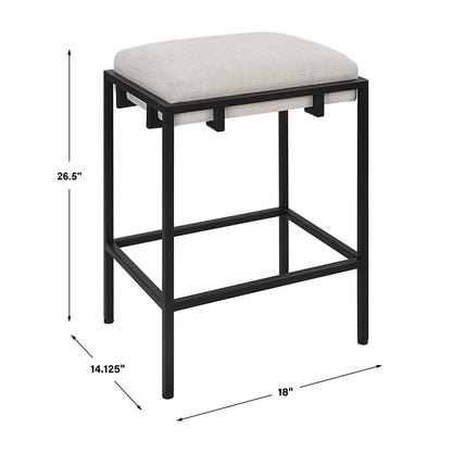 Paradox - Counter Stool - White