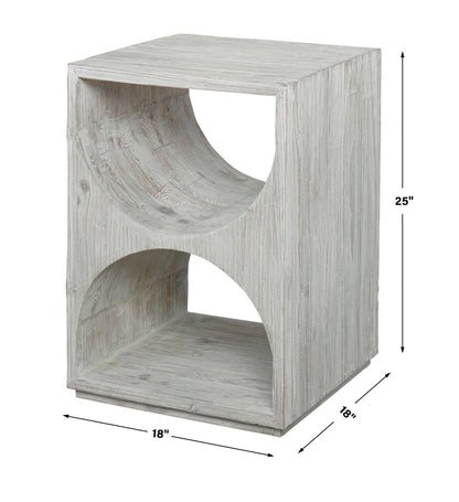 Hans - Side Table - White
