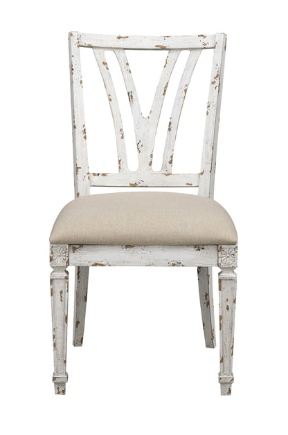 Olivia - Dining Chair (Set of 2) - Aged Cream