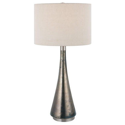 Contour - Metallic Glass Table Lamp - Dark Gray