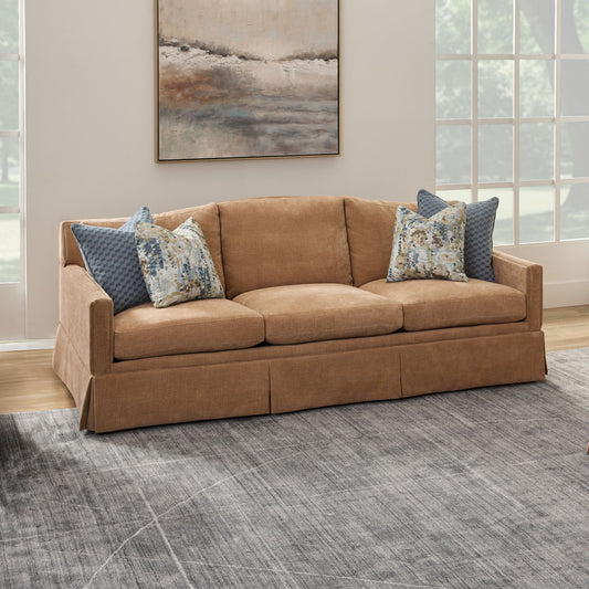 Lottie - Fabric Sofa With Skirt Trim