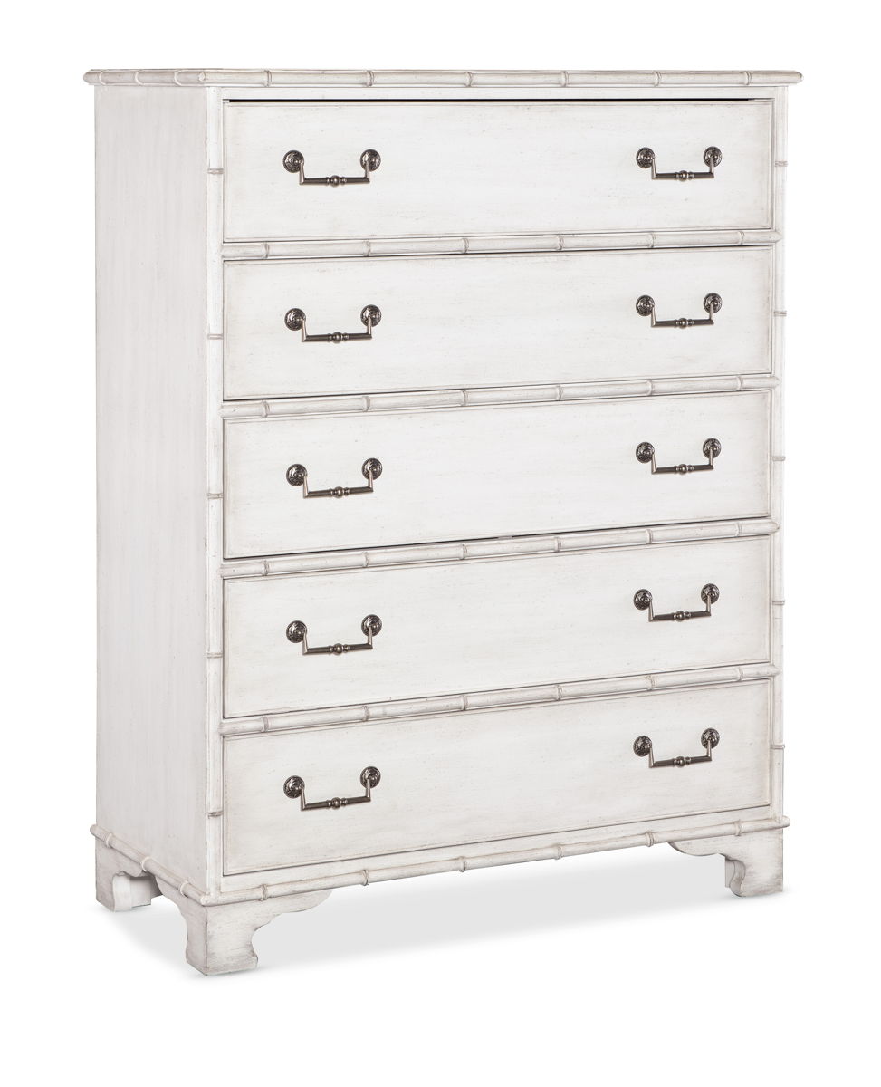 Charleston - Five-Drawer Chest - White