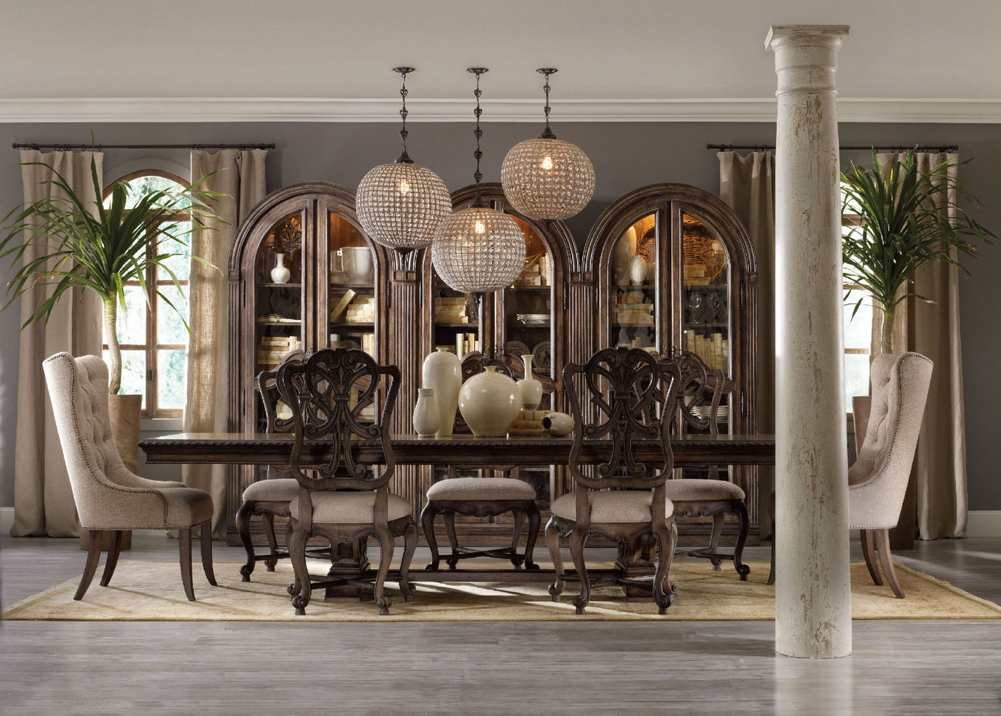Rhapsody - Tufted Dining Chair - Beige