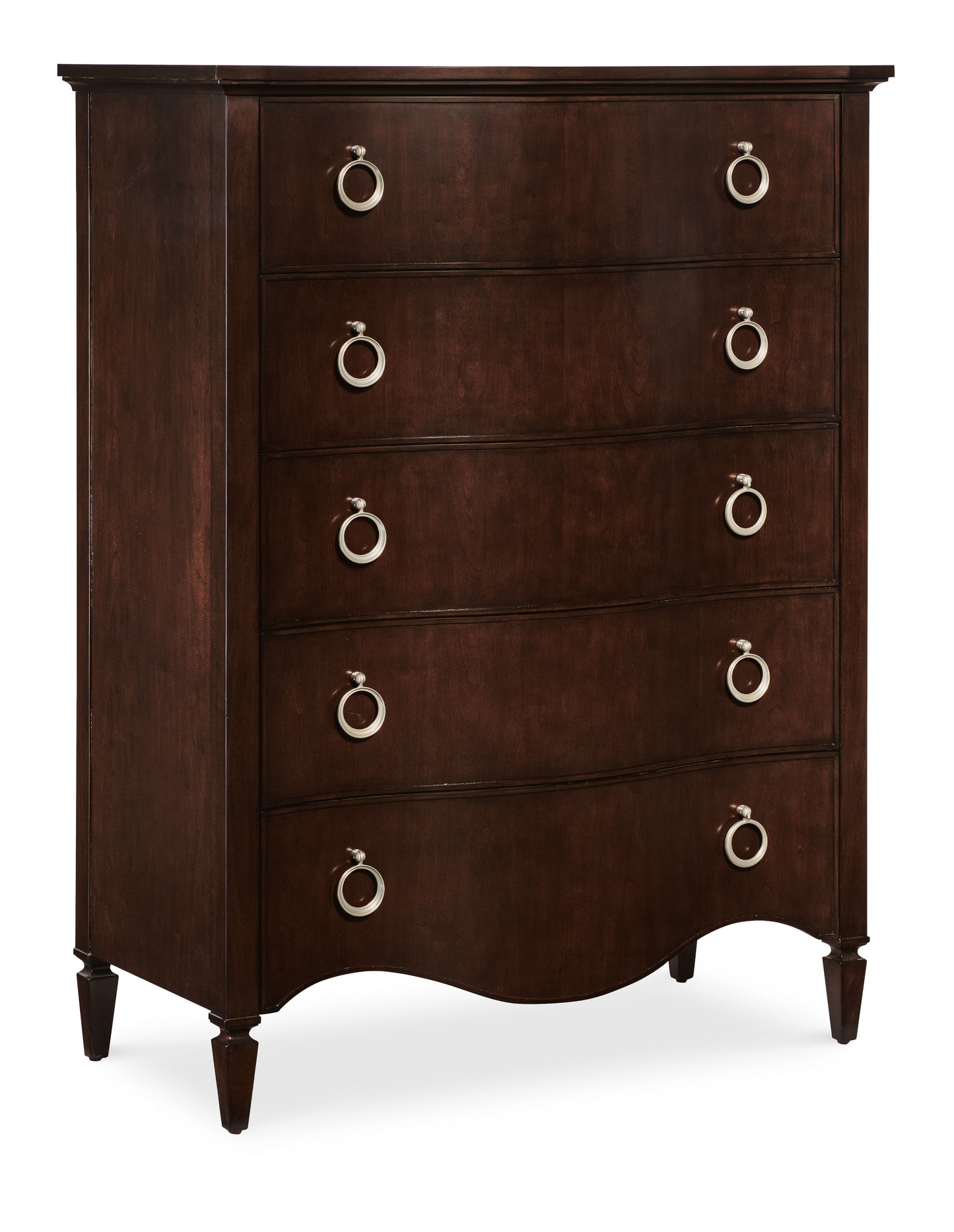 Bella Donna - Five-Drawer Chest - Dark Brown