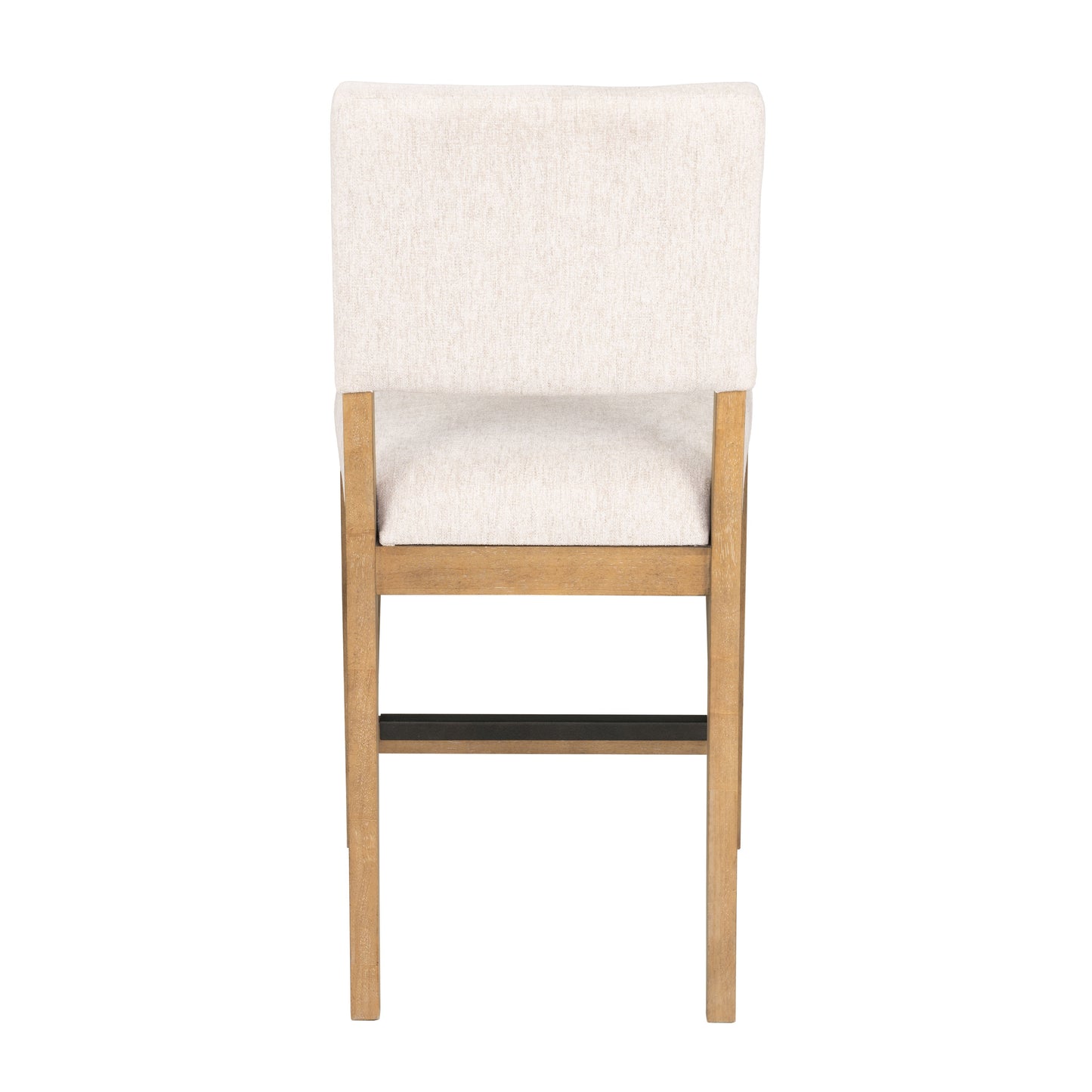 Millwork - Counter Chair (Set of 2) - White / Light Brown