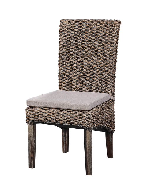 Fenton - Seagrass Dining Chairs (Set of 2) - Warm Natural Sea Grass