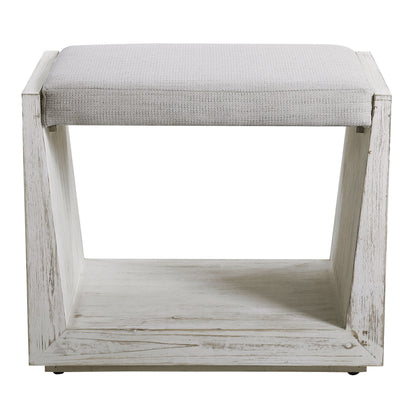 Cabana - Small Bench - White