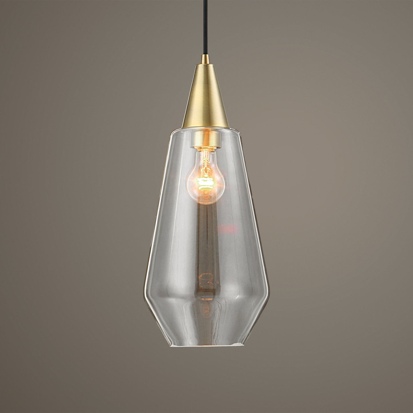 Eichler - 1 Light Mini Pendant - Antique Brass