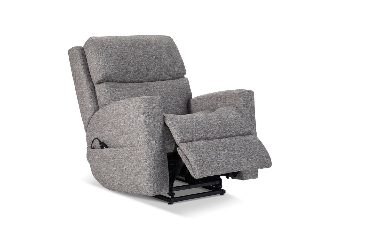 Score - Power Lift Recliner with Power Headrest & Lumbar - Gray