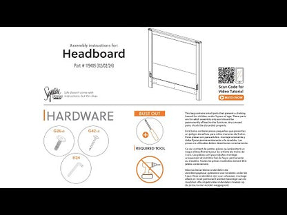 Trinell - Panel Headboard